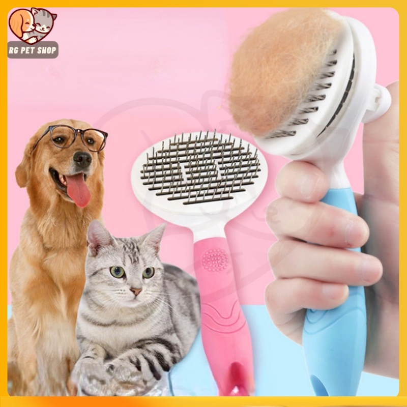 Pet Dog Comb Brush Cat Comb Grooming Cleaning Comb Hair Fur Shedding ...