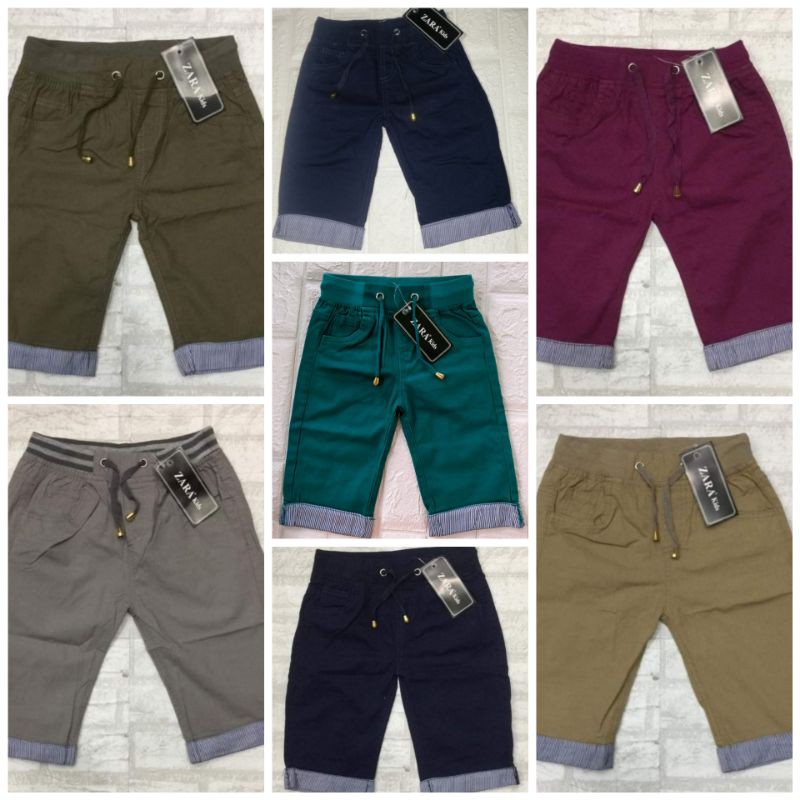 Tn#008 Branded Overruns Zara Shorts For Kids | Shopee Philippines