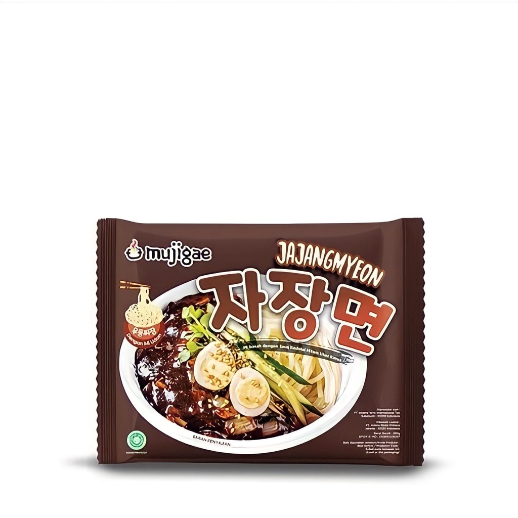 Mujigae Jajangmyeon Korean Black Soy Sauce Noodles265Gr Shopee