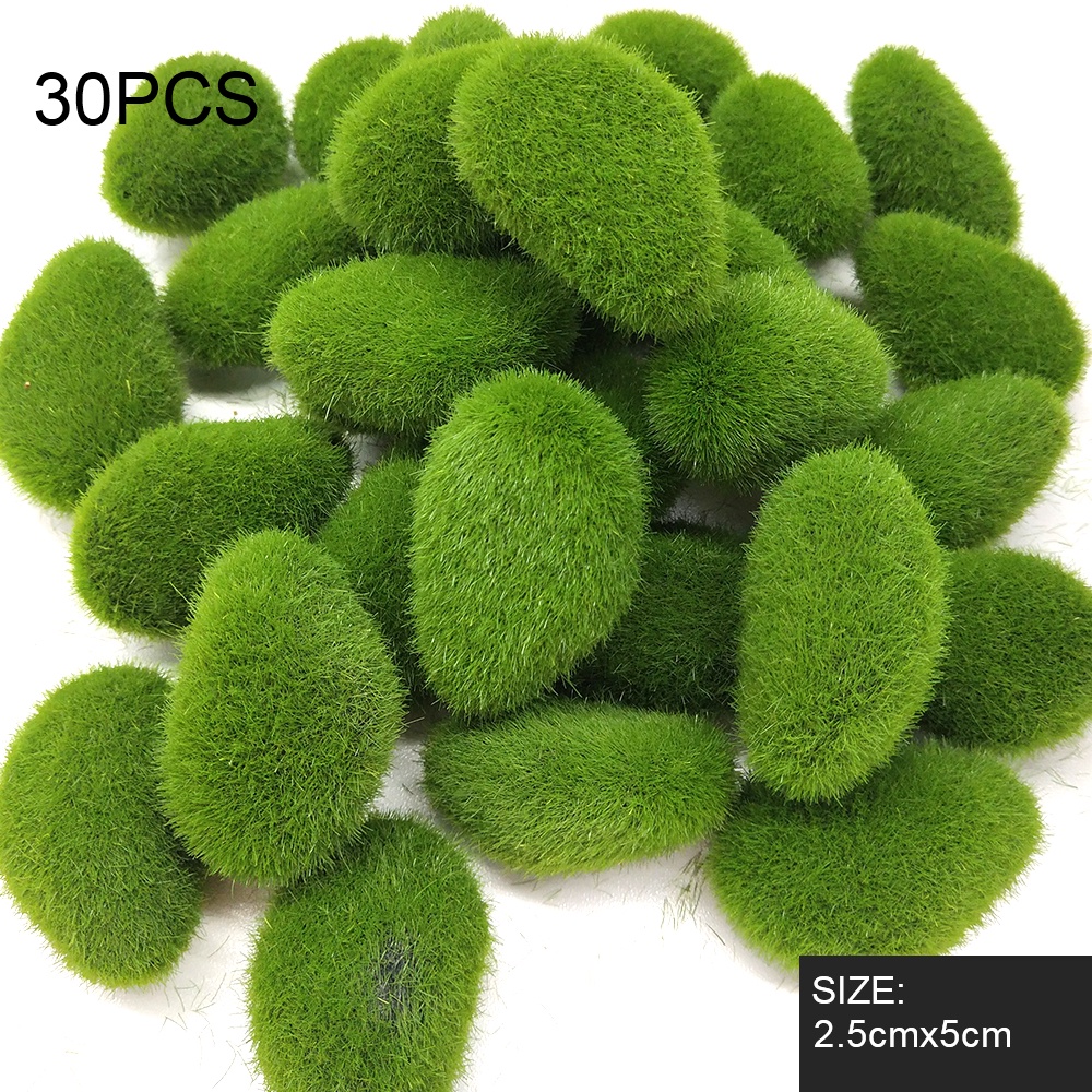 Artificial Moss Rocks For Garden and Crafting Home Decor Creative