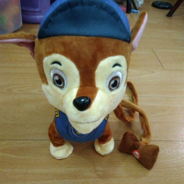 paw patrol walking singing toy