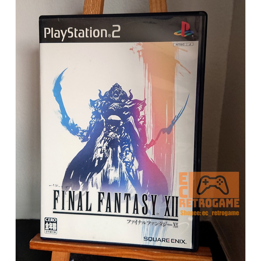 Final Fantasy Xii Original Ntsc J Playstation 2 Ps2 Game Shopee Philippines