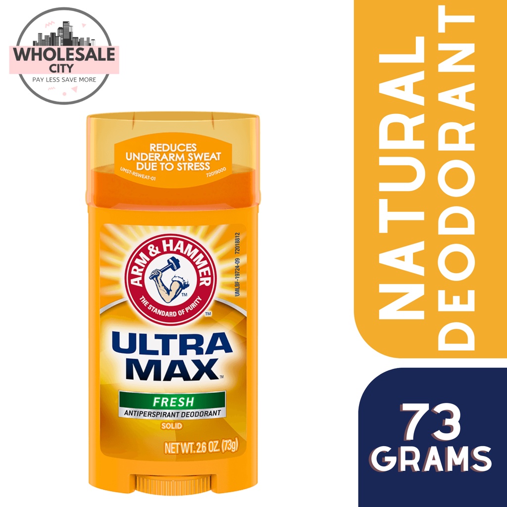 ARM & HAMMER ULTRA MAX FRESH ANTIPERSPIRANT DEODORANT 73g Shopee