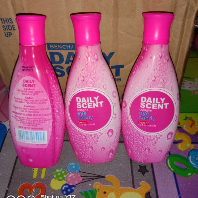 Daily Scent Bench Cologne 125 Ml Shopee Philippines