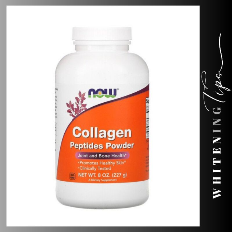 WHITENING TIPS | Now Foods, Collagen Peptides Powder, 8 oz (227 g ...