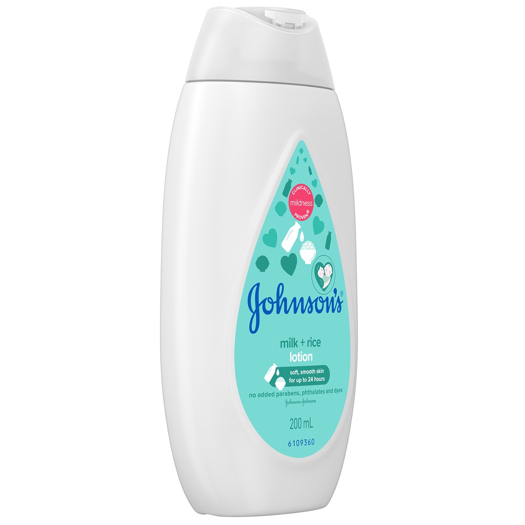 Johnson's Milk+Rice Lotion 200mL Shopee Philippines