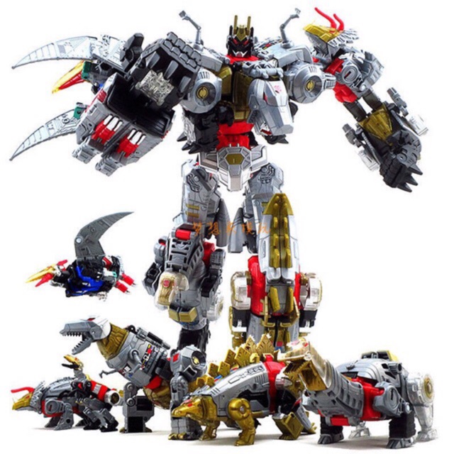 BPF Dinobots Set Transformers Black Mamba H60027B Dino Force Robot