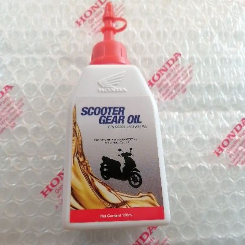 HONDA GENUINE scooter gear oil 120 ml (P/N 082682MBK8LP) Shopee