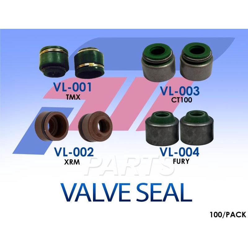 VALVE SEAL (TMX XRM110 CT100 FURY) Shopee Philippines
