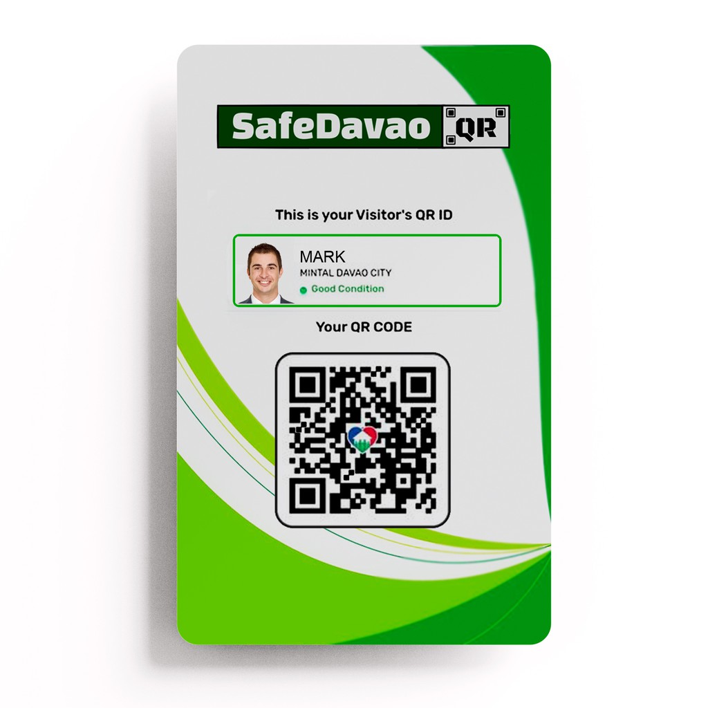 Unexpected Plow Announcement Qr Code On Id Card Bleeding Entrance Cloud