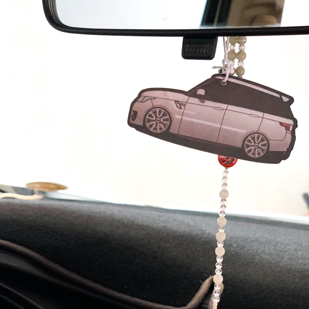 JDM Japan Range Rover Badge Car Paper Air Freshener Auto Hanging