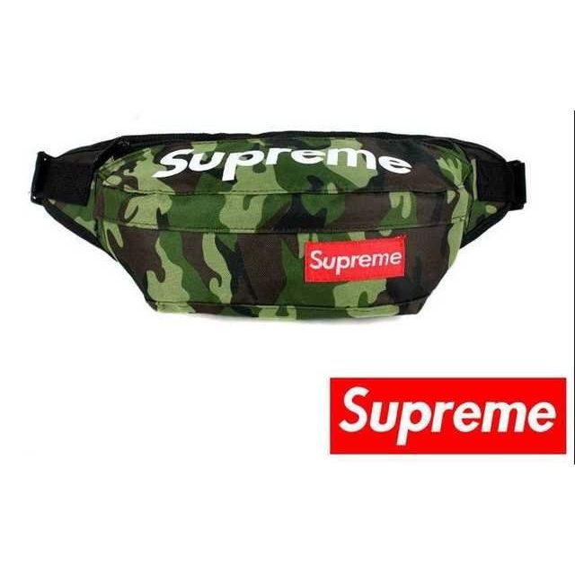 supreme bum bag camo