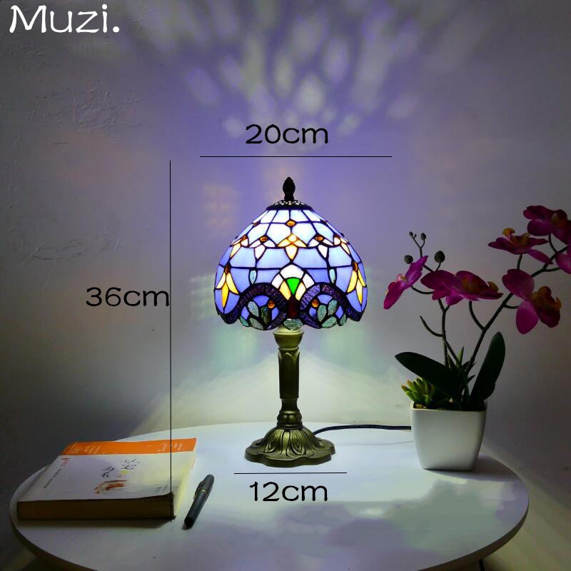 leaded glass table lamps