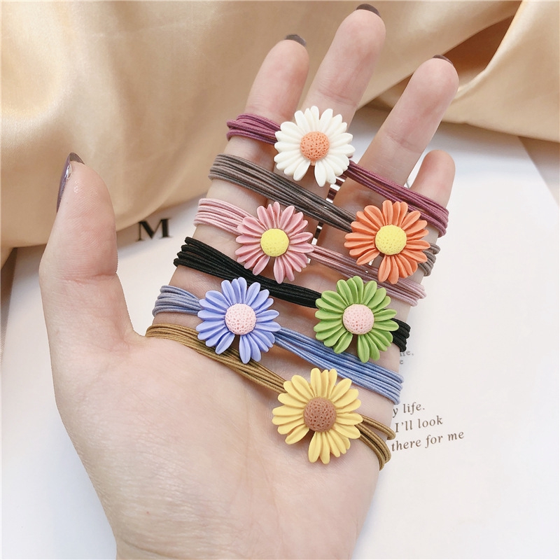 cute flower hair clips