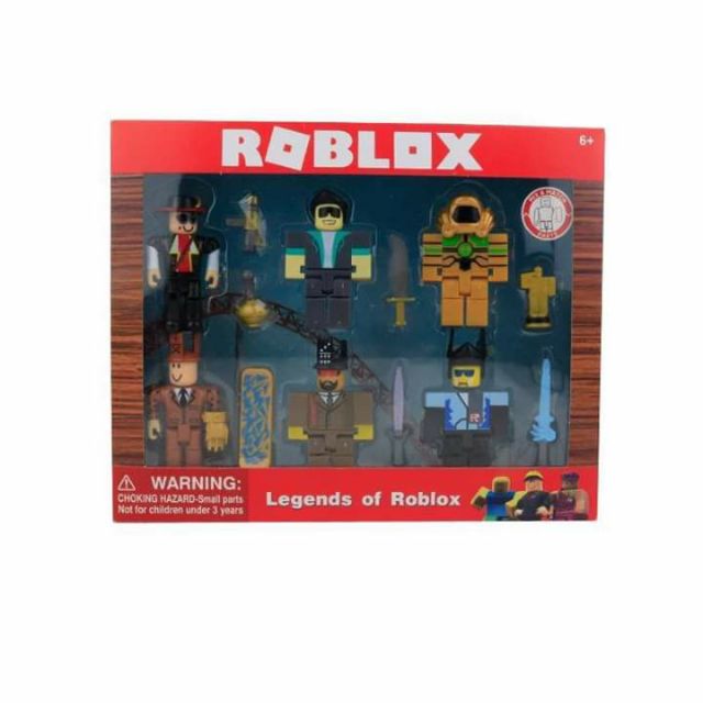 Roblox Assorted Character Toy Set Shopee Philippines - legends of roblox toy figures pack of 9 shopee philippines