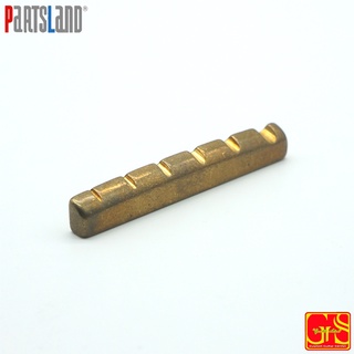 AxeMasters Slotted BRASS NUT Handmade For GIBSON Guitar - 41mm / 1 5/8" - Replacement Upgrade Project
