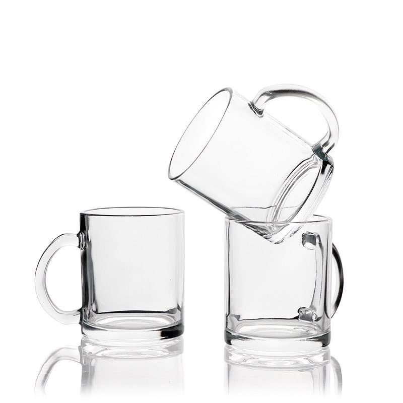 11OZ Sublimation Clear Mug Heat Transfer Beer mug Shopee Philippines