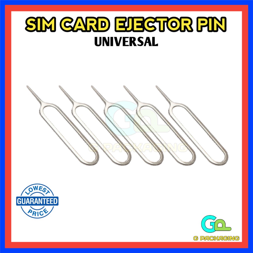 Mga aksesorya ng mobile phoneGP Sim card ejector pin sim eject tool sim