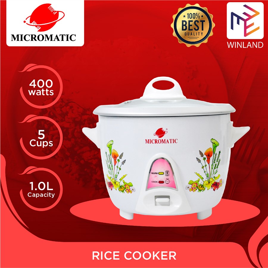 CODMICROMATIC Original Rice Cooker with Automatic Keep Warm and Fuse