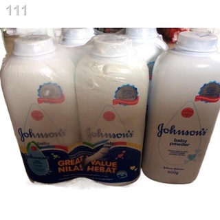 100  Authentic Johnsons baby Powder 500g/each (Imported from Singapore)