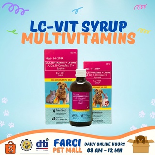 LC-Vit Multivitamins + Lysine Syrup 120ml