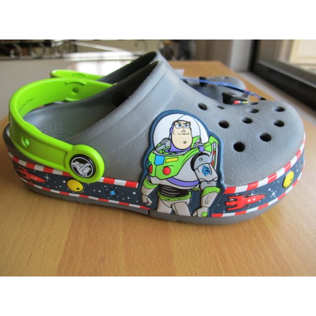 buzz lightyear light up crocs
