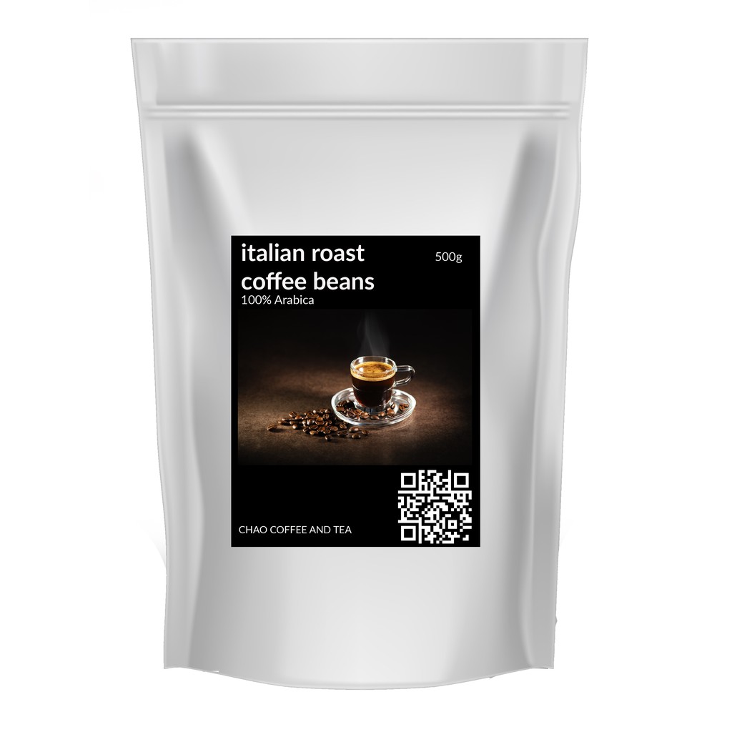 Italian Roast Coffee Beans (100 Arabica) Imported Perfect for Premium