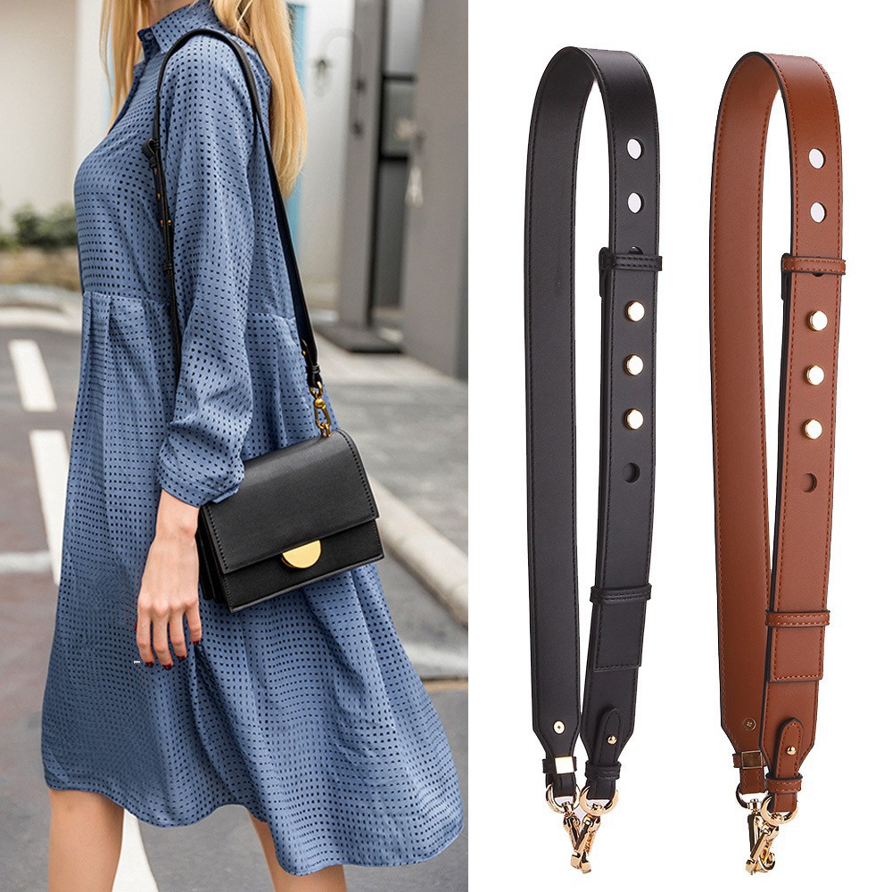 Ready Stock NewFashion Women Bag Straps Wide Leather Shoulder Straps