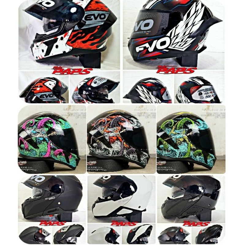 EVO SVX01 XR03 HELMETS Shopee Philippines