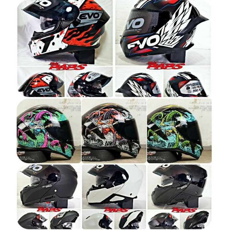 Evo Svx01 Xr03 Helmets Shopee Philippines