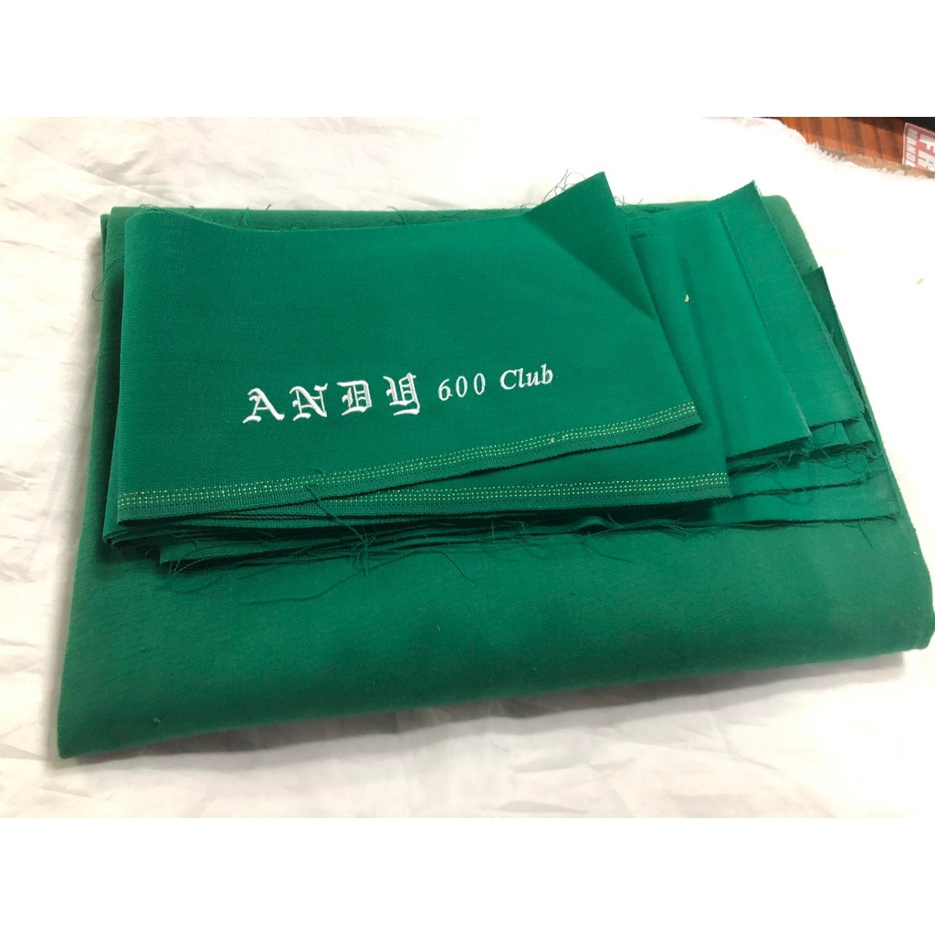 ANDY 600 GREEN BILLIARD TABEL CLOTH/ TAPETE NG BILYARAN Shopee