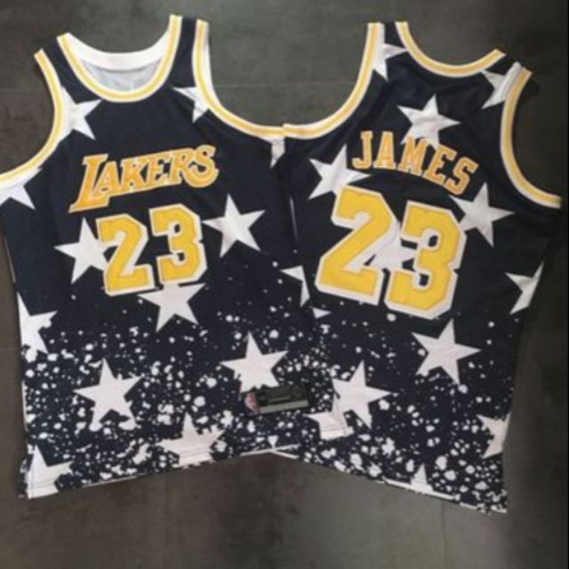 lebron james black lakers jersey