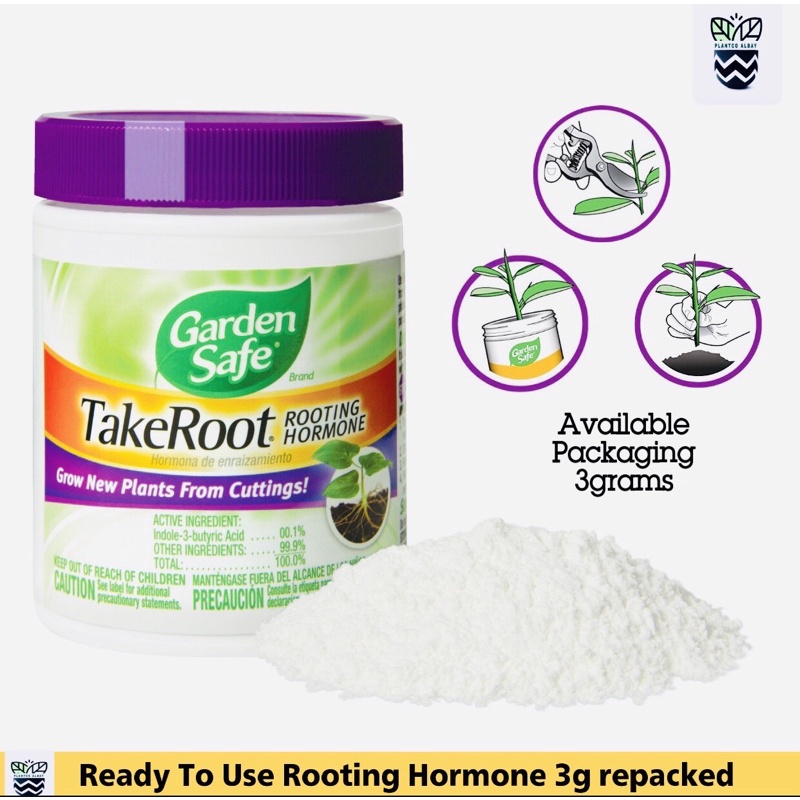 Garden Safe Take Root Rooting Hormone 3grams repacked | Shopee Philippines