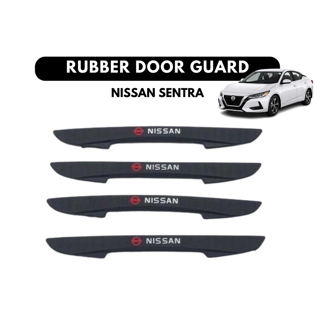 NISSAN SENTRA Rubber door guard / Black rubber door guard / Car door