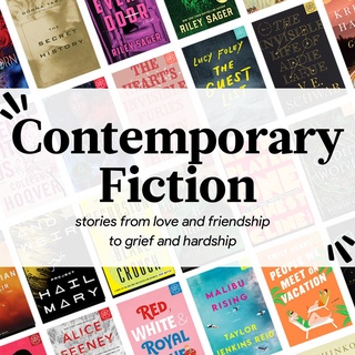 Contemporary & Literary Fiction BOTM Books with Blue Box [Brand New Hard Cover]