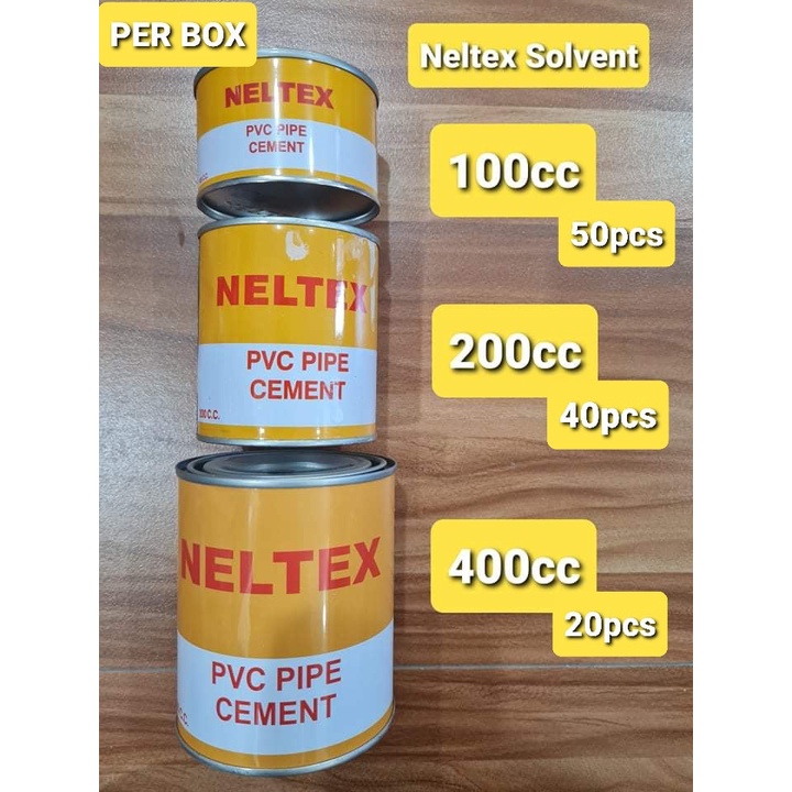 Neltex Solvent Cement (PER BOX) PVC Pipe Cement 100cc 200cc 400cc ...