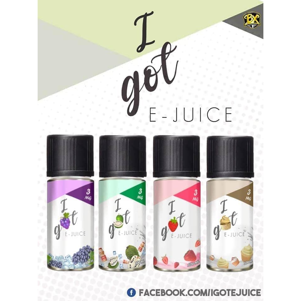 I Got Ejuice100ml Vape Juice 3mg E Liquid Vaping Low Strength High VG Legit ejuice eliquid