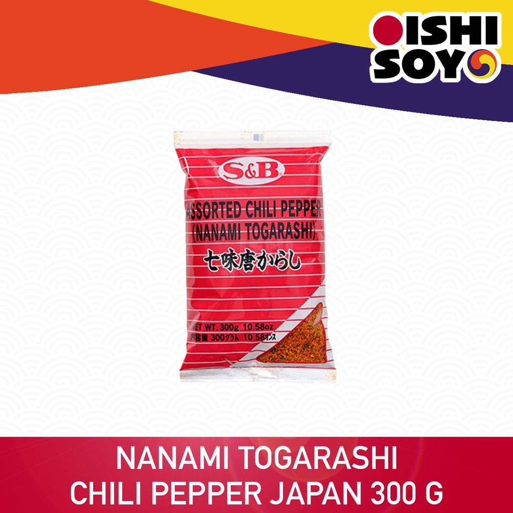 S&B Assorted Chili Pepper (Nanami Togarashi) Japan 300g | Shopee ...