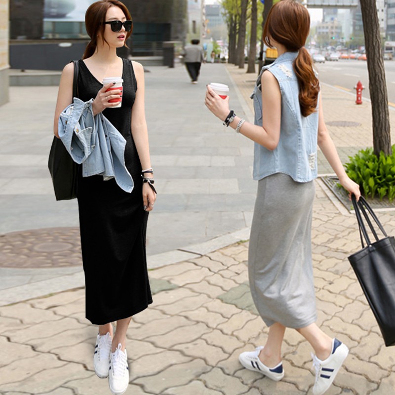 girls black sundress