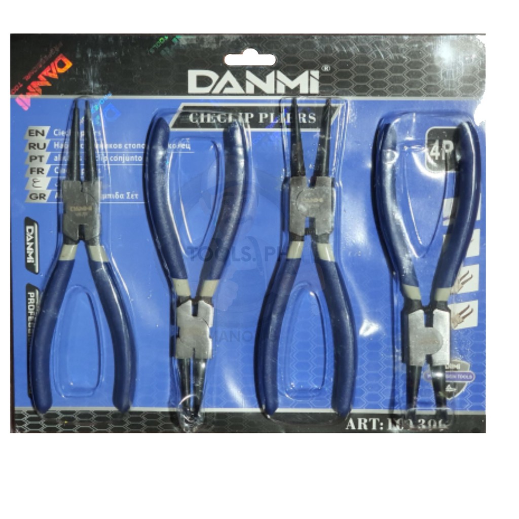 Rjdmsshop01 Danmi Circlip 4 In 1 Pliers Danmi 4 In 1 Snapring Pliers