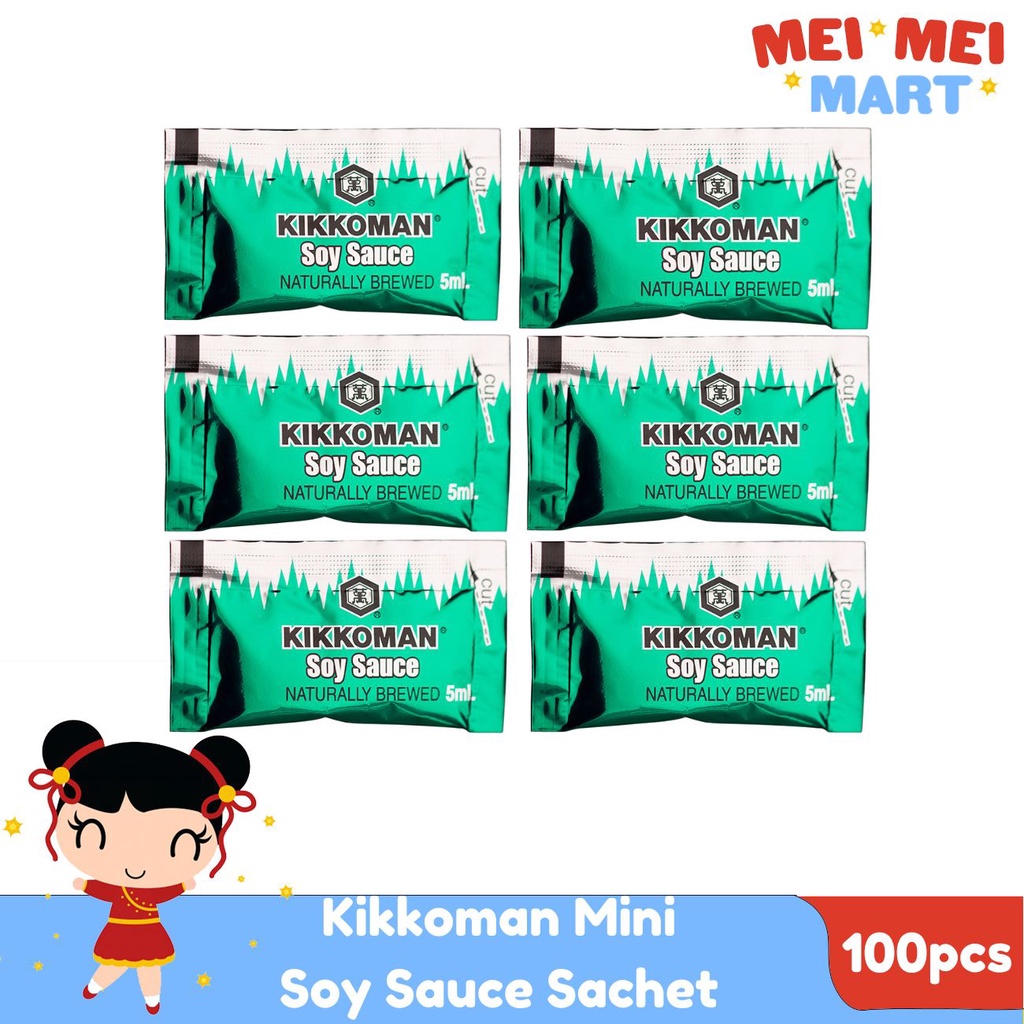 Kikkoman Mini Soy Sauce Sachet 5ml 100pcs Shopee Philippines