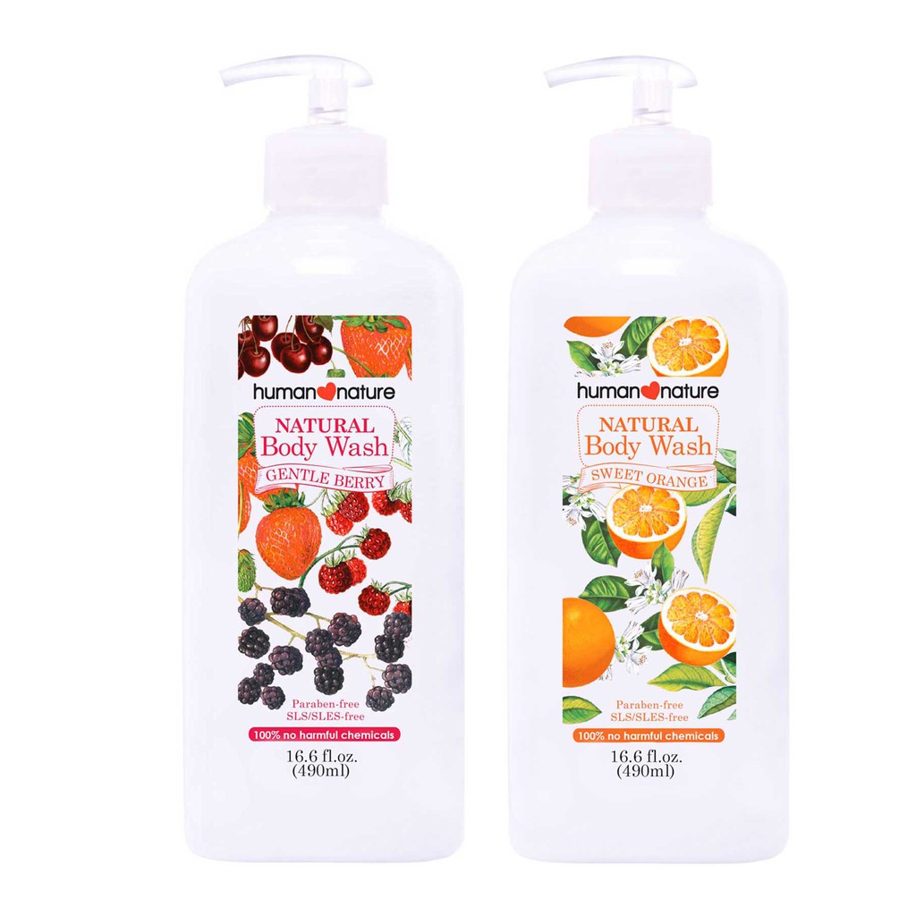 natural body wash