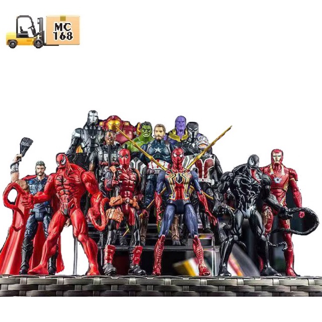 marvel infinity war action figure set