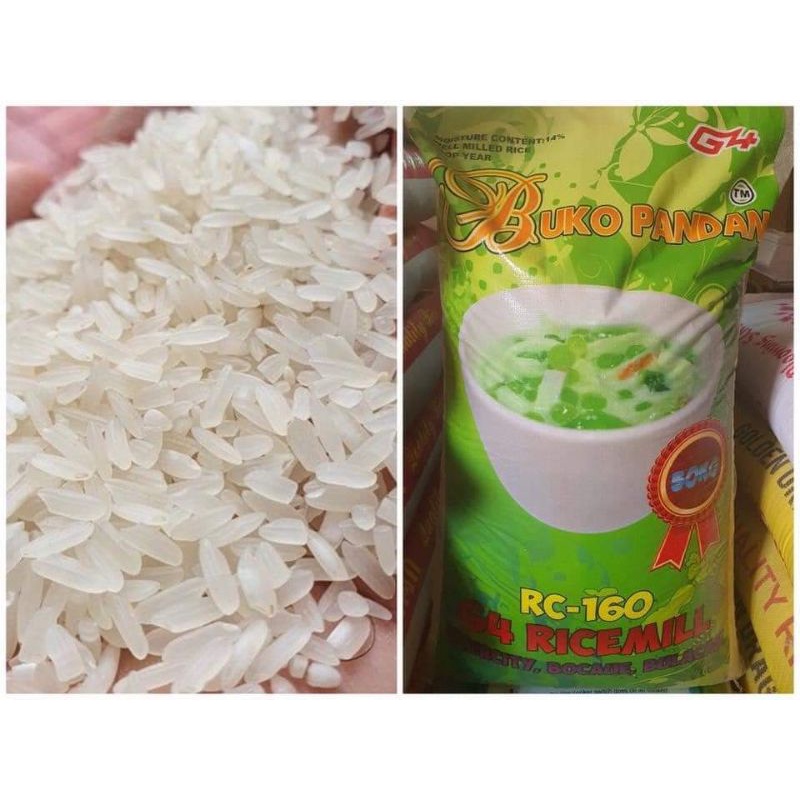 Buko Pandan Rice G4 RICEMILL 1kg/2kg | Shopee Philippines