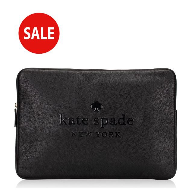 SALE!!! Kate Spade Laptop Sleeve - Sienne Logo Black | Shopee Philippines
