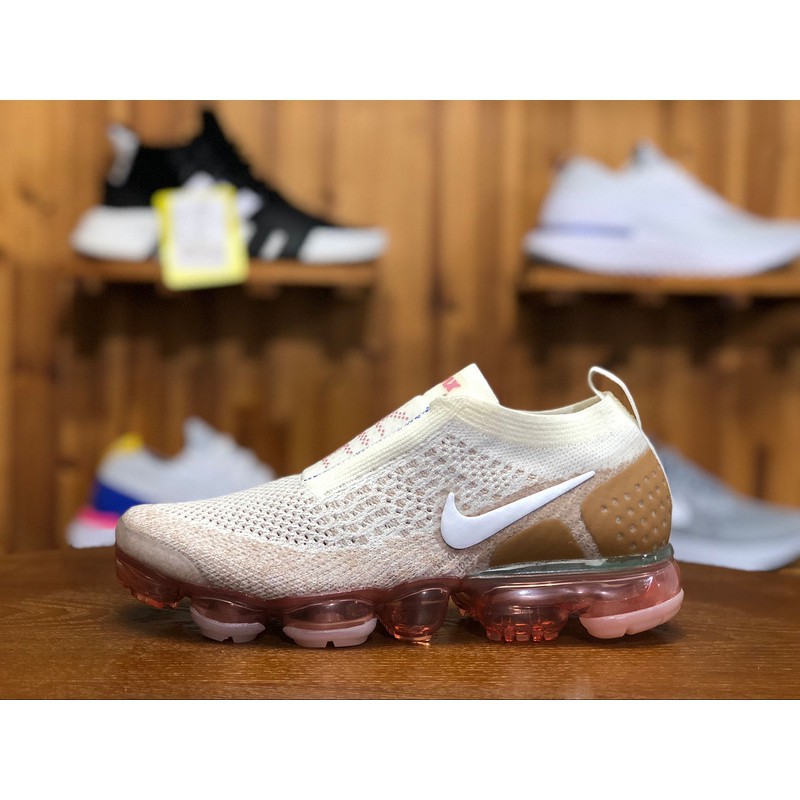 Nike Air VaporMax Flyknit MOC 2 OrangeBlack Pink AJ6599