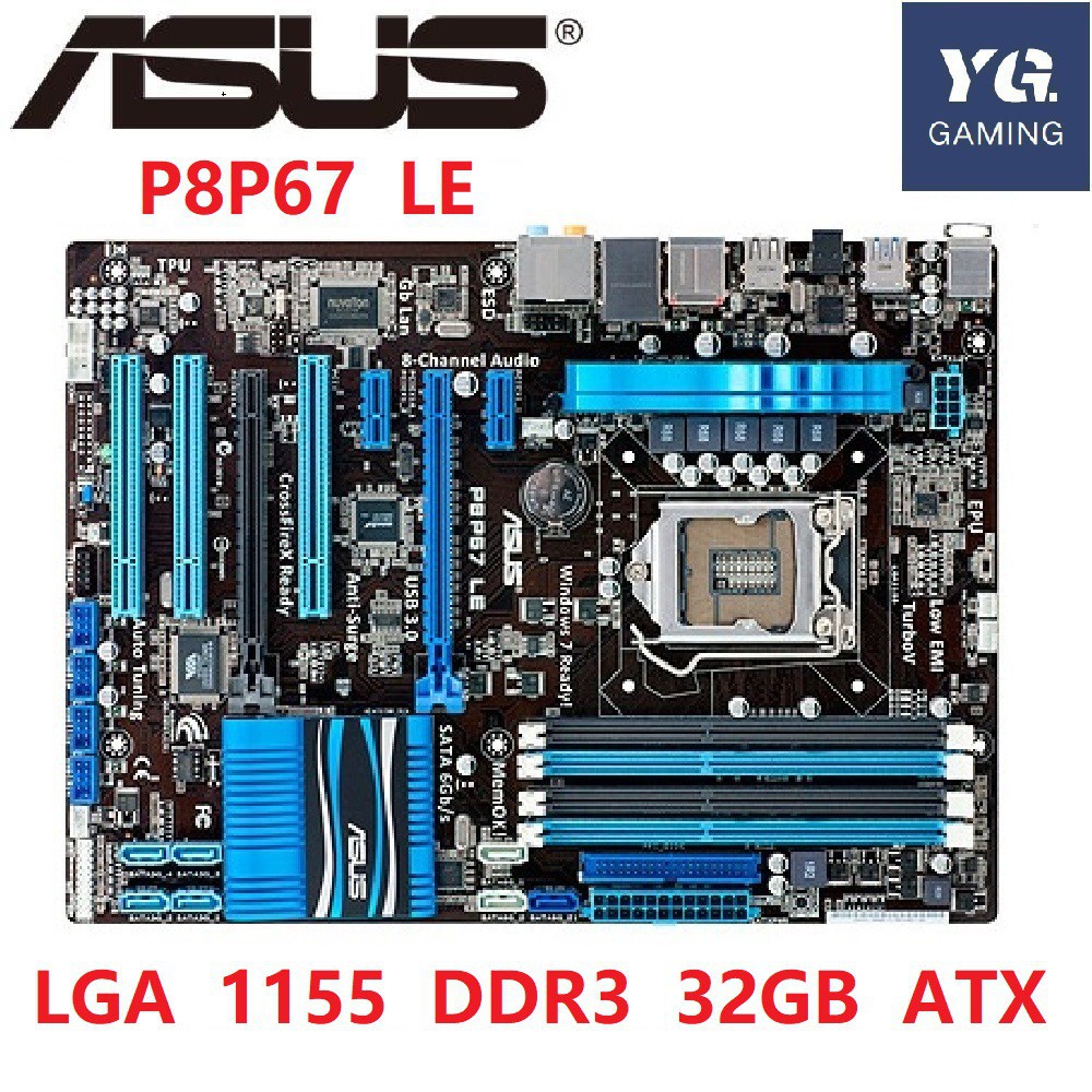 Asus p8p67 le обзор