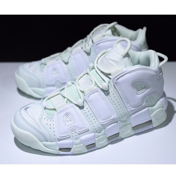 nike air uptempo mint green