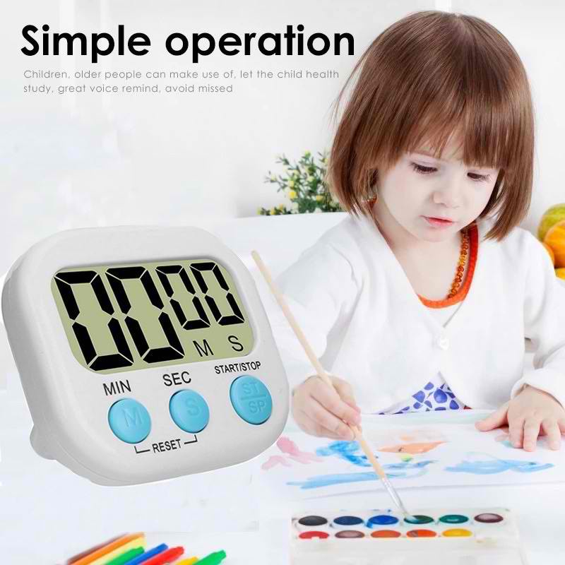 Digital Multipupose Timer Countdown Timer Loud Alarm Clock