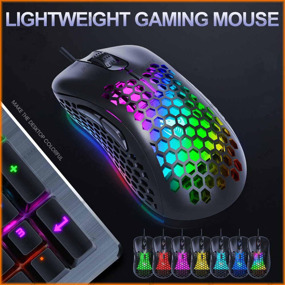 T Wolf G540 Gaming Mouse Wired Desktop Computer Game Hole Mouse Macro Definition 249